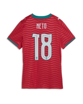 Billige Fotballdrakt Portugal Pedro Neto #18 Replika Hjemmedrakt Dame VM 2026 Kortermet Billige Fotballdrakt Portugal Pedro Neto #18 Replika Hjemmedrakt Dame VM 2026 Kortermet